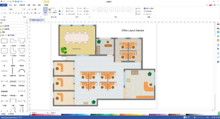 億圖圖示專家 建筑平面設(shè)計(jì)與網(wǎng)頁設(shè)計(jì)的得力助手
